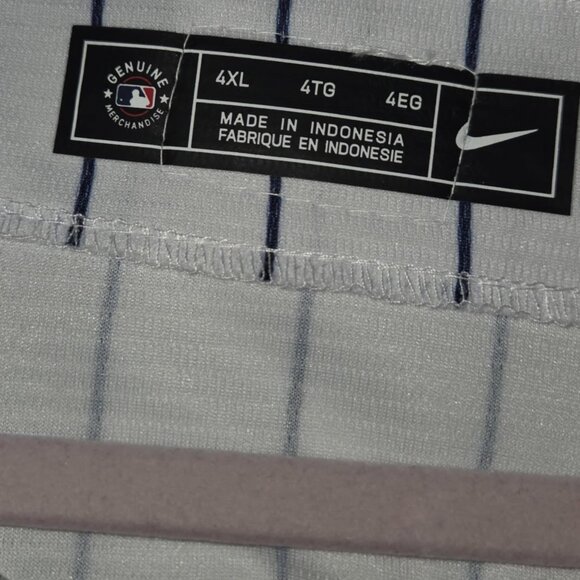 Men's New York Yankees Aaron Judge Nike White Home Limited Player Jersey - Picture 5 of 9